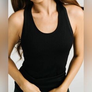 Zyia Black Copper Charged Tank EUC XL